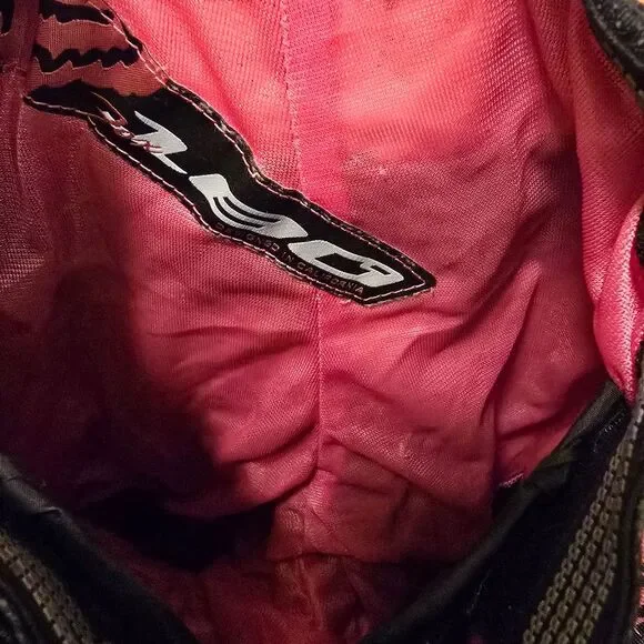 🤎 Fox Kids Motocross Race Pants, Black and Pink